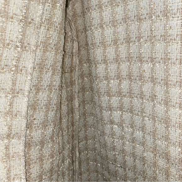 NWT BB Dakota Steve Madden Geek Chic Tweed Ivory Blazer - Picture 4 of 6
